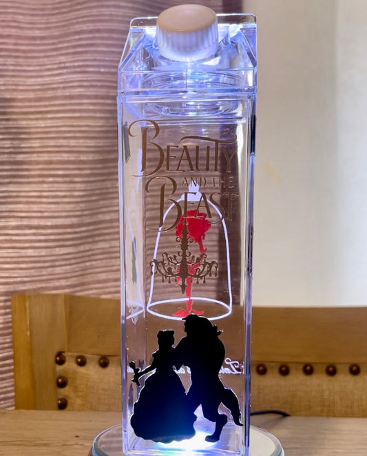 Beauty & The Beast Carton Bottle