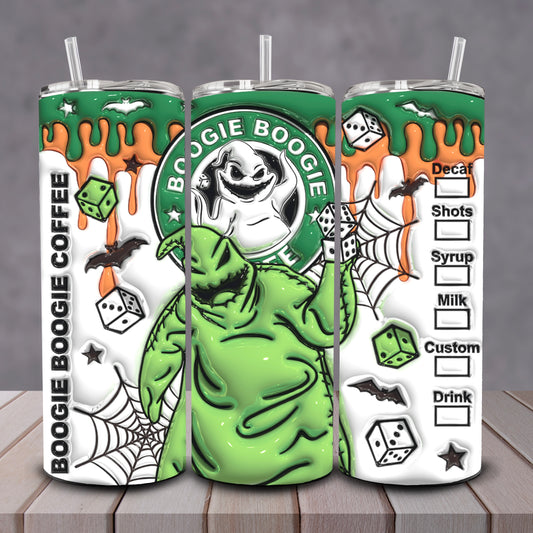 3D Oogie Boogie Tumbler