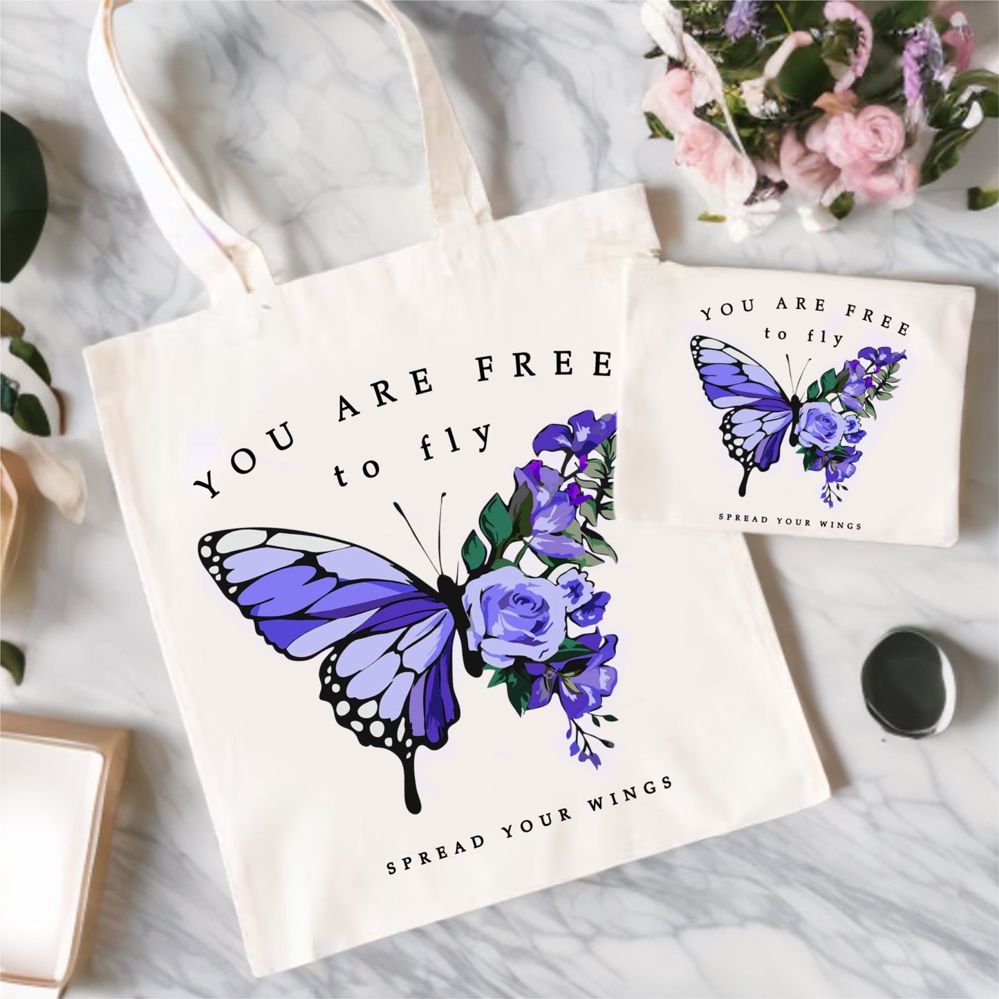 Butterfly Tote Bag