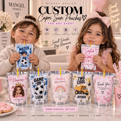 Custom Pouch Drink Labels