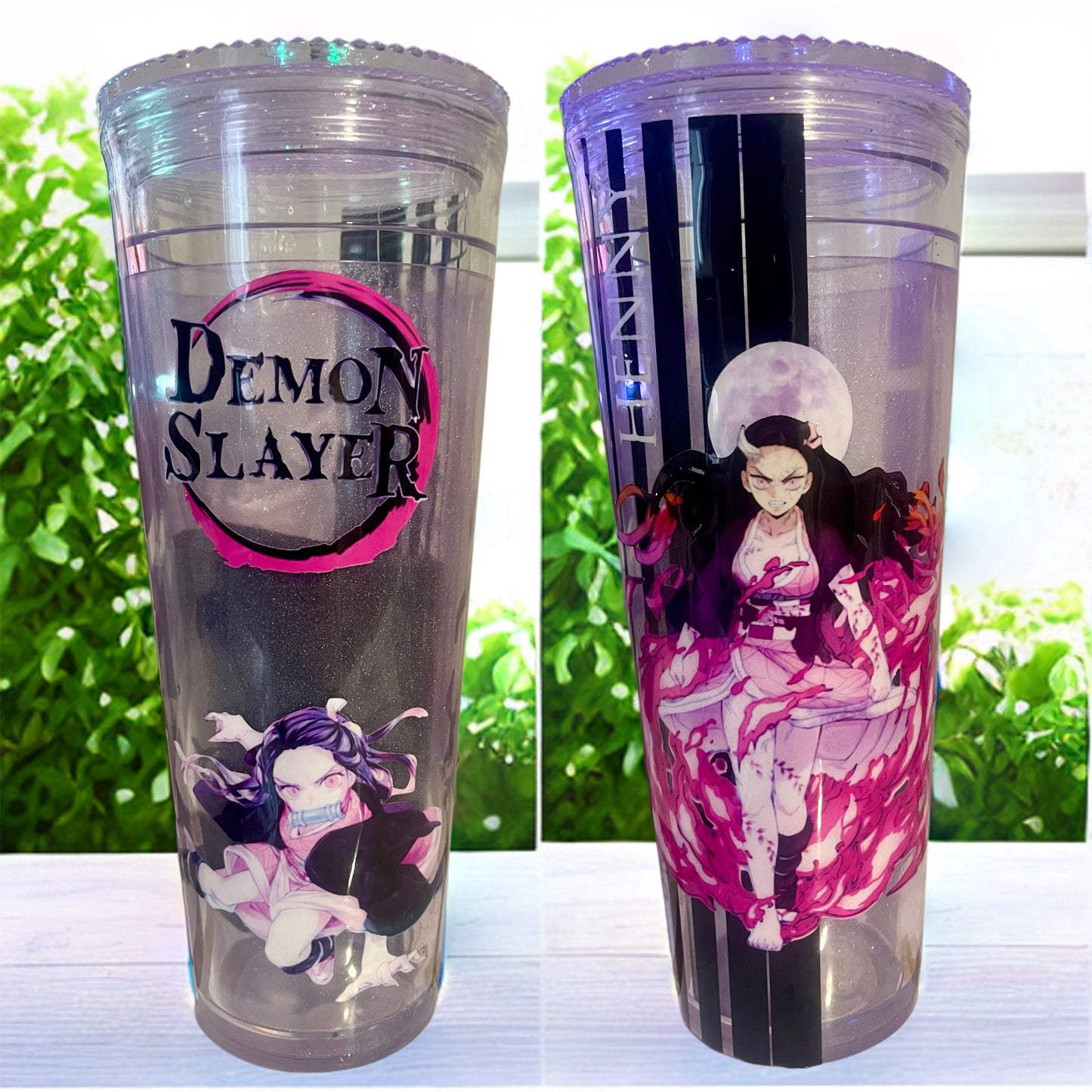 Demon Slayer Snow Globe Tumbler