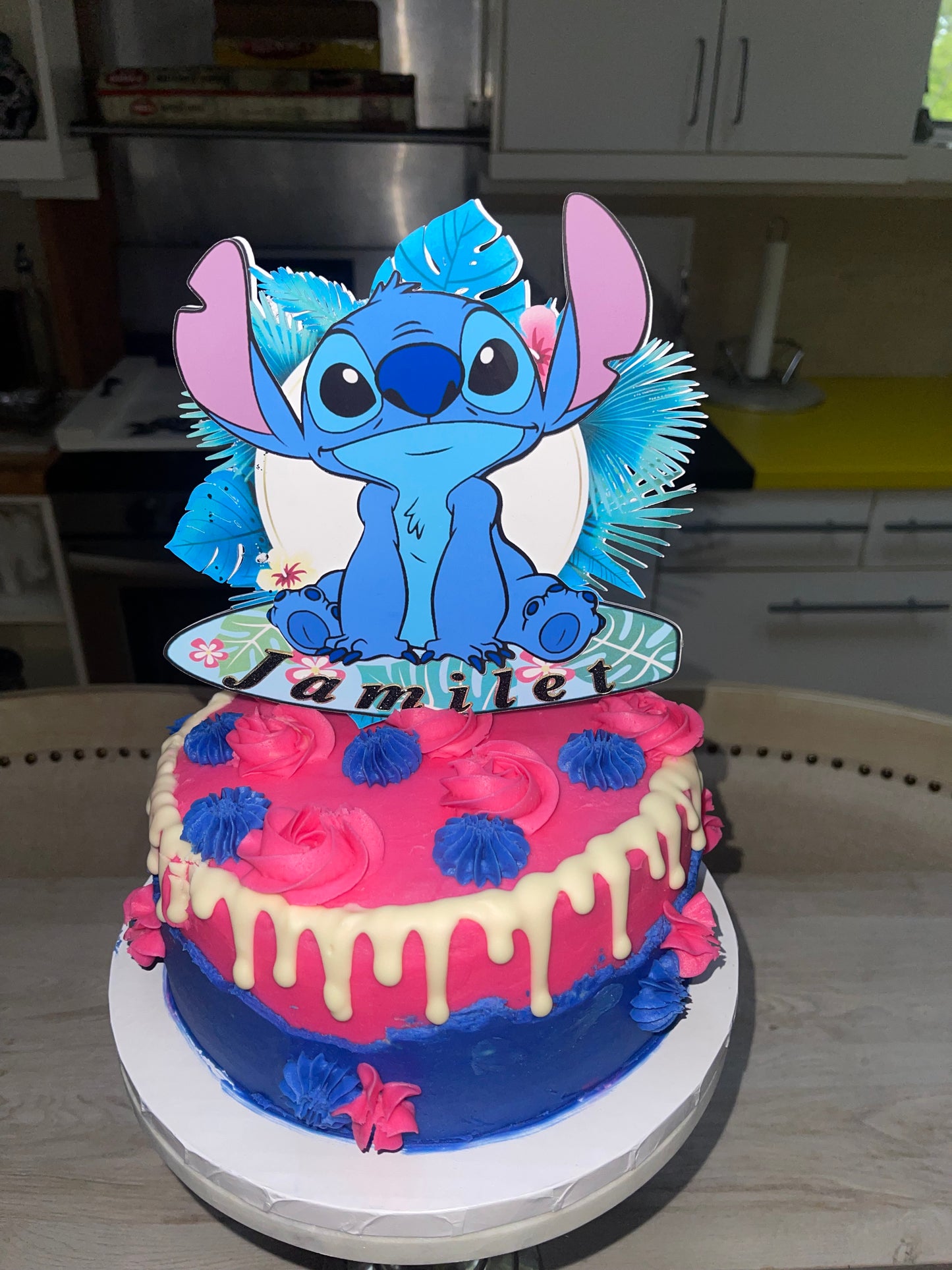 Stitch Cake Topper