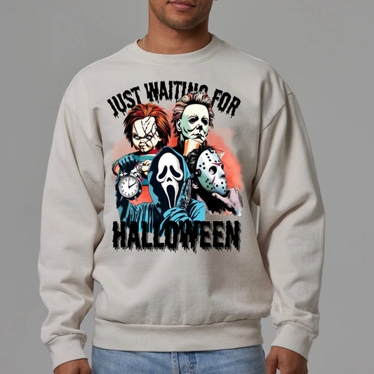 Horror Boys Waiting for Halloween