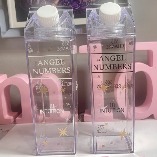 Angel Numbers Carton Bottle