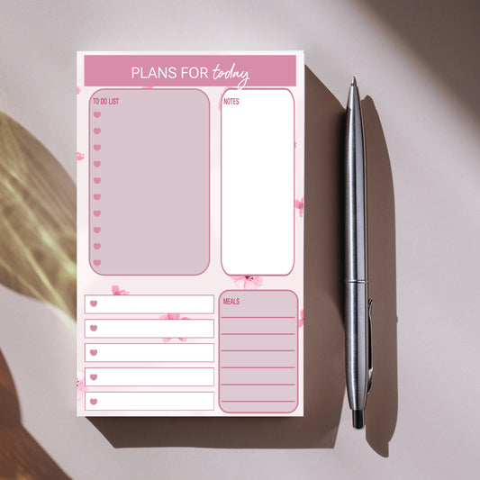 Pink Lillies Notepad