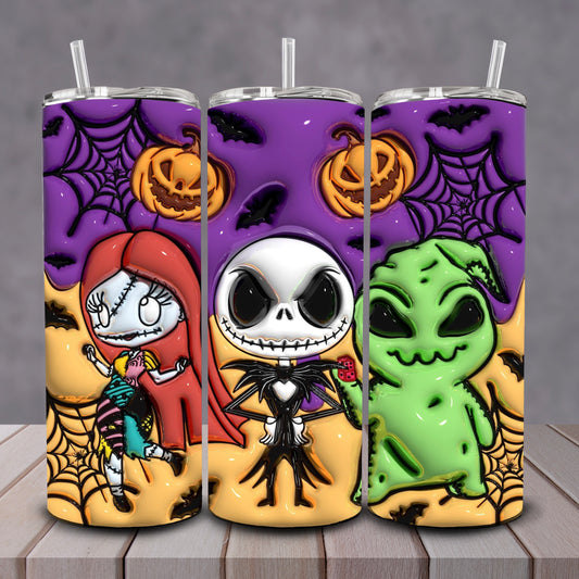 3D Jack + Sally + Boogie Tumbler