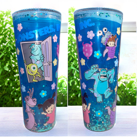 Monster Inc Snow Globe Tumbler