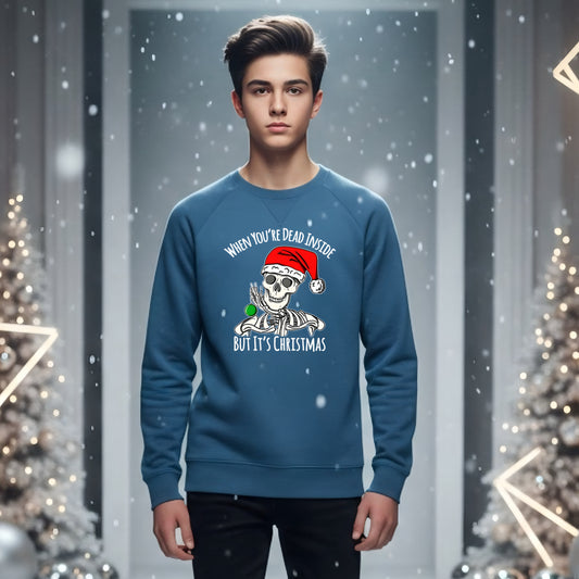 Cheery Skull But It’s Christmas