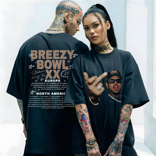Vintage Breezy Middle Finger
