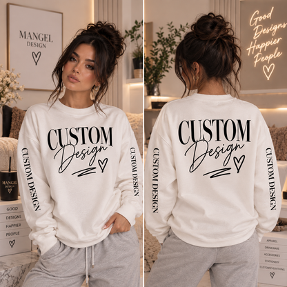 Custom Front + Back + Sleeves
