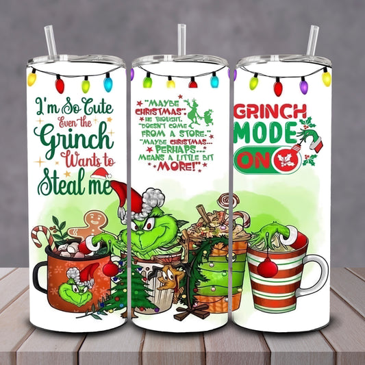 Zipping Grinch Mode On Tumbler