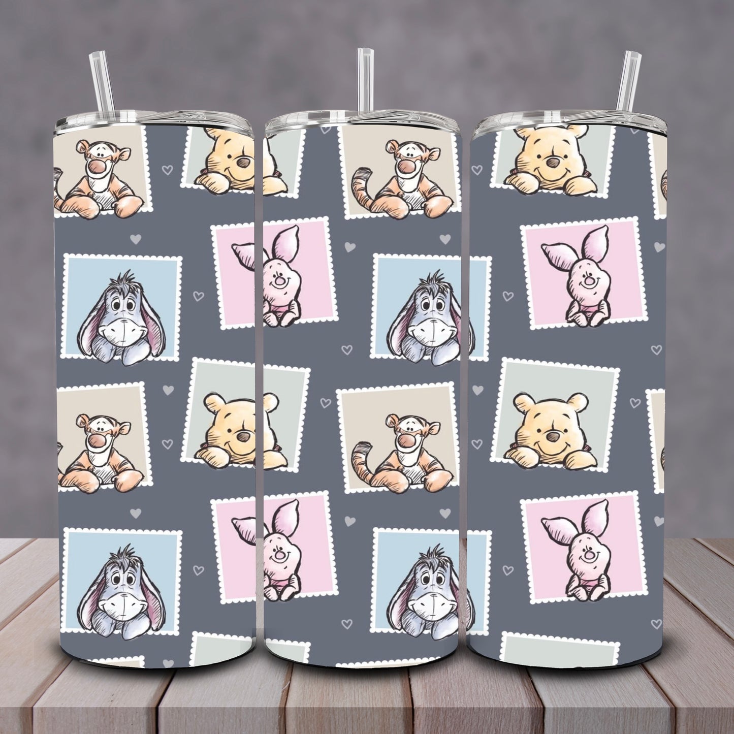 Love Stamps By Pooh & Friends