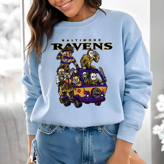 Baltimore Ravens Scooby Doo Style