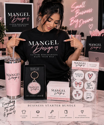Starter Business Bundle — 50 Cards + 1 Shirt + 1 Smart Tap + 24Stickers