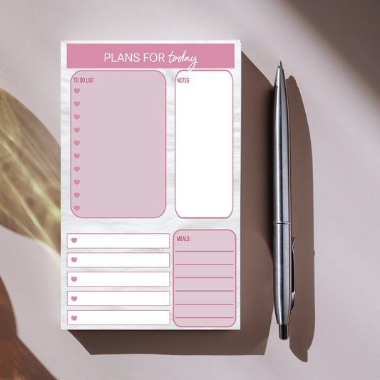 White Fur Notepad