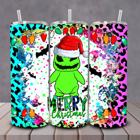 Oogie Boogie Merry Cheetah Tumbler