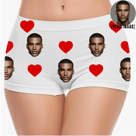 Face Underwear Love Heart