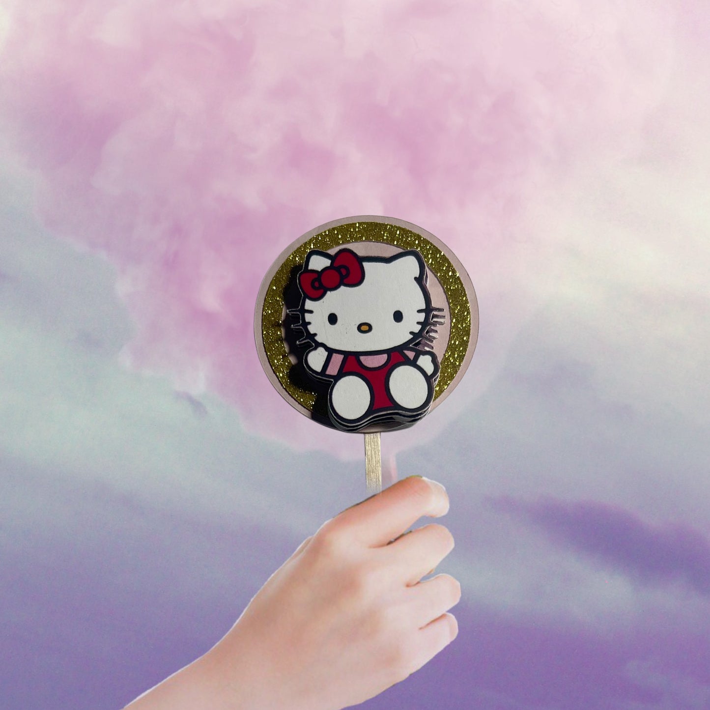 Hello Kitty Cupcake Topper