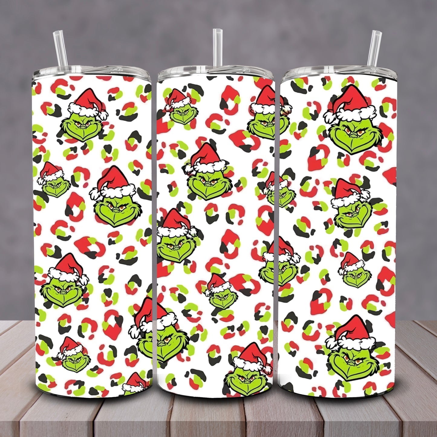 Cheetah Grinch Tumbler