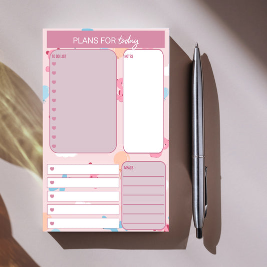 Teddy Balloons Notepad