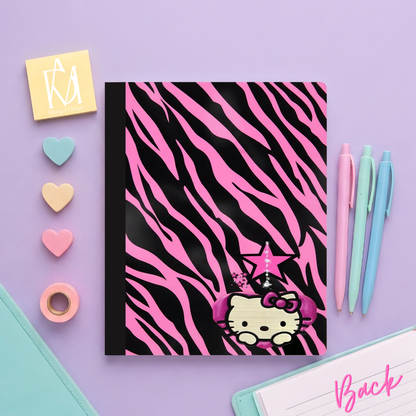 Pink Zebra Print Hello Kitty Bundle