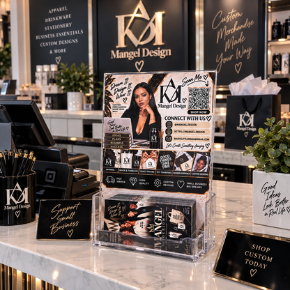 Business Branding Bundle — 3 Shirts + 250 Cards + 2 Smart Taps + 96 Stickers