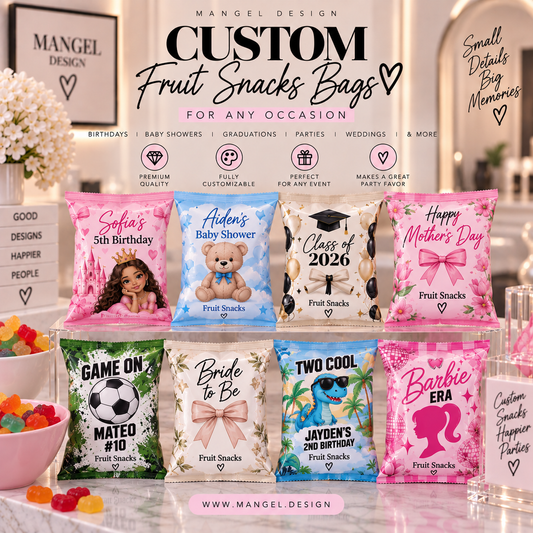 Custom Fruit Snacks
