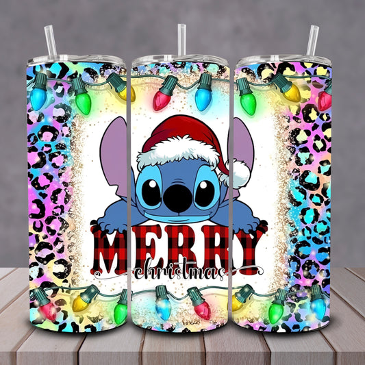Stitch Merry Cheetah Tumbler