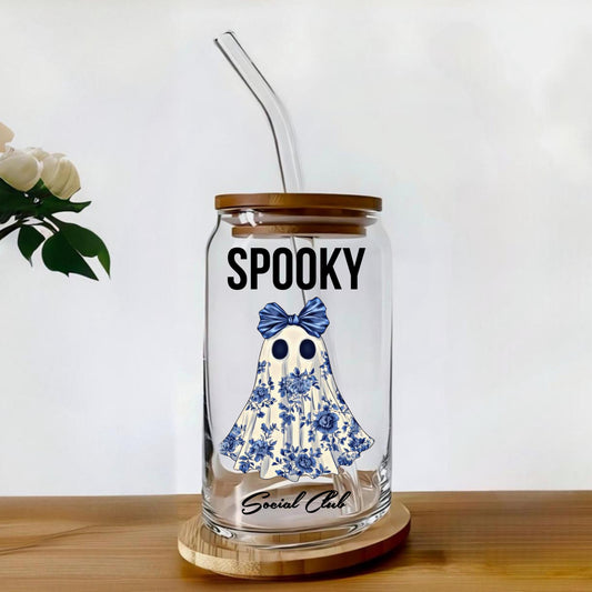 Spooky Social Club Soda Can Cup