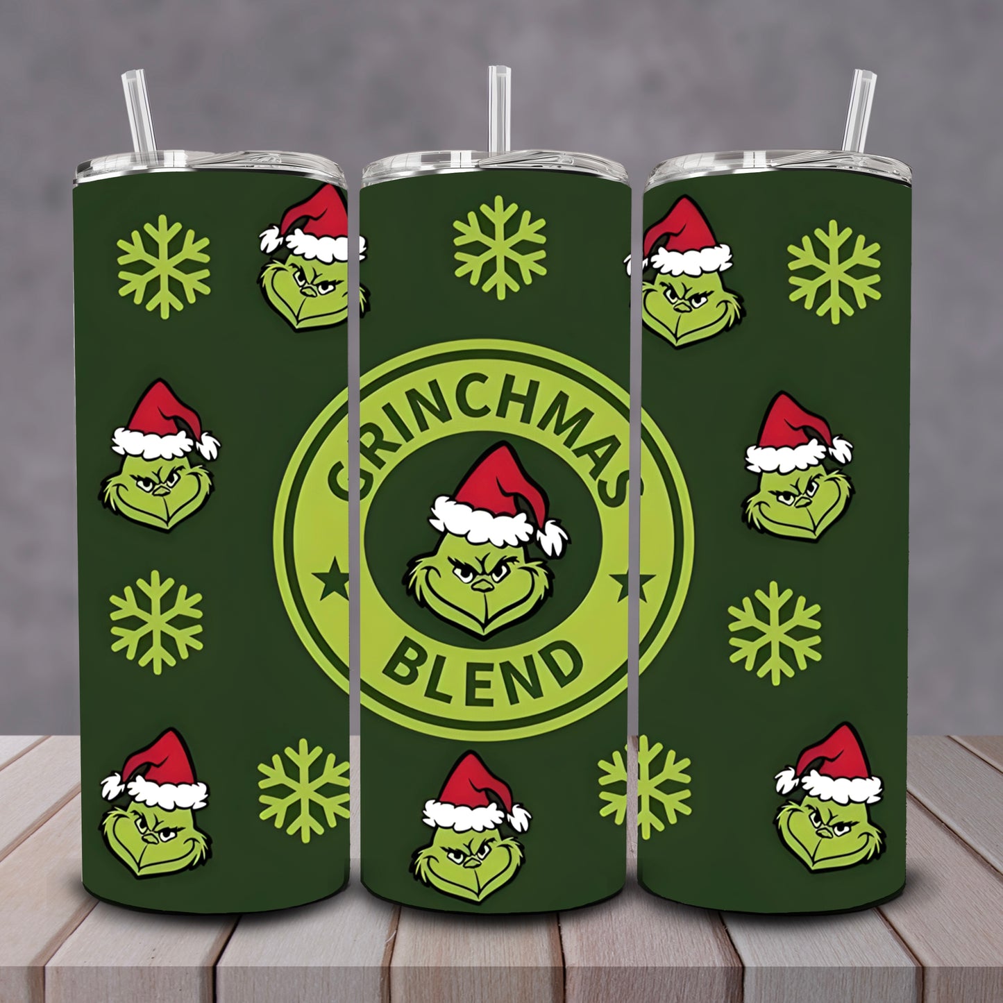 Green On Green Grinchmas Blend Tumbler