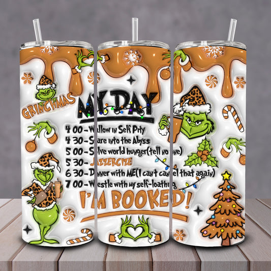 I’m Booked!! Tumbler Tan