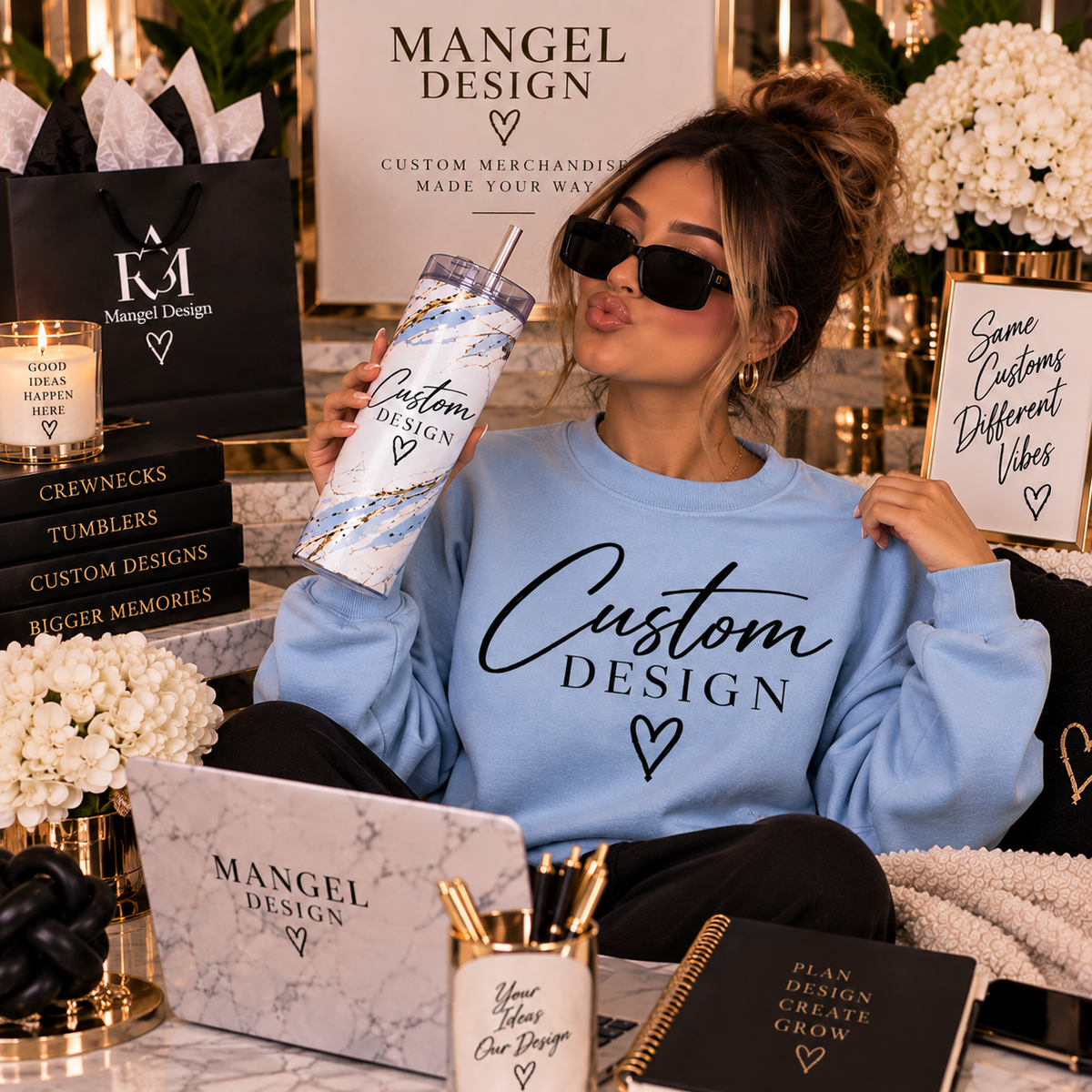 Crewneck Combo — 1 Crewneck + 1 Tumbler