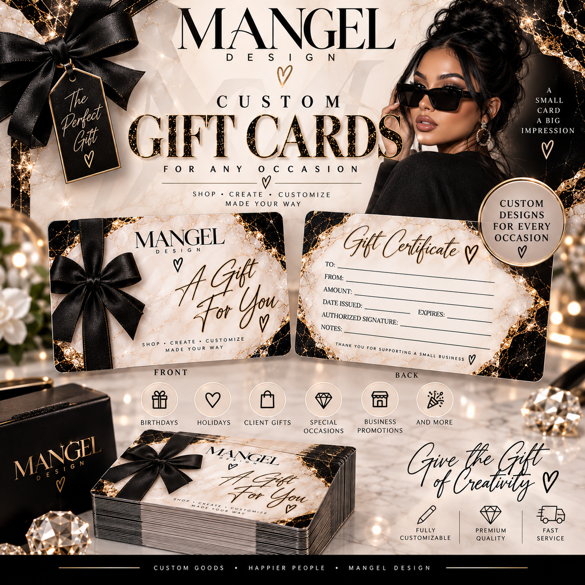 Custom Gift Certificates