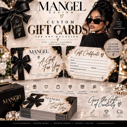 Custom Gift Certificates