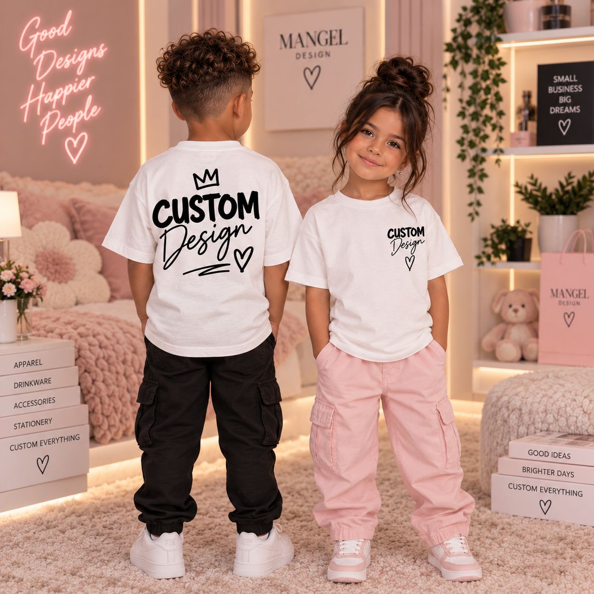 Unisex Kids Custom T-Shirt