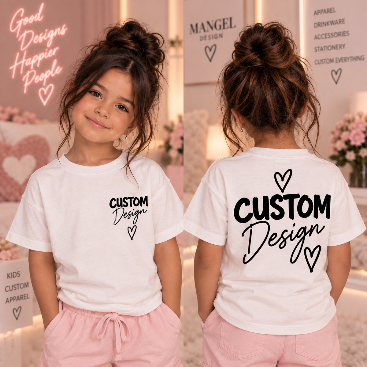 Unisex Kids Custom T-Shirt
