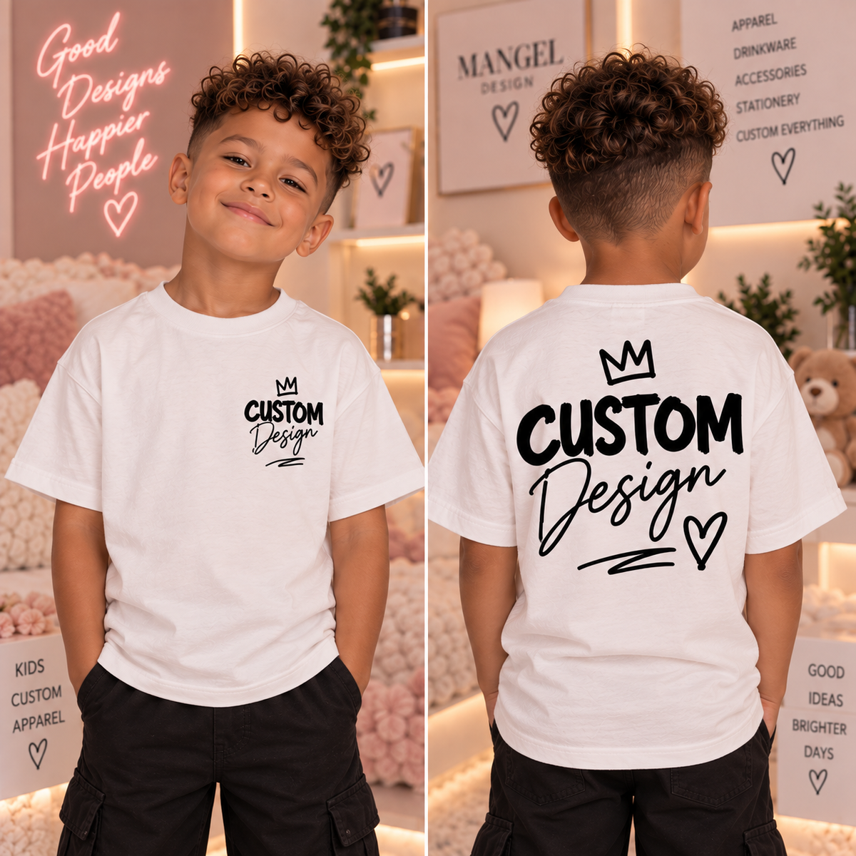 Unisex Kids Custom T-Shirt