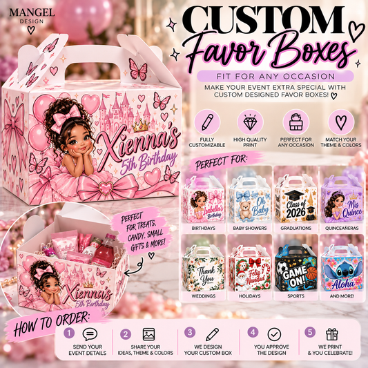 Custom Favor Box