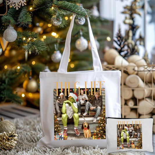 Thug Life Tote Bag + Pouch