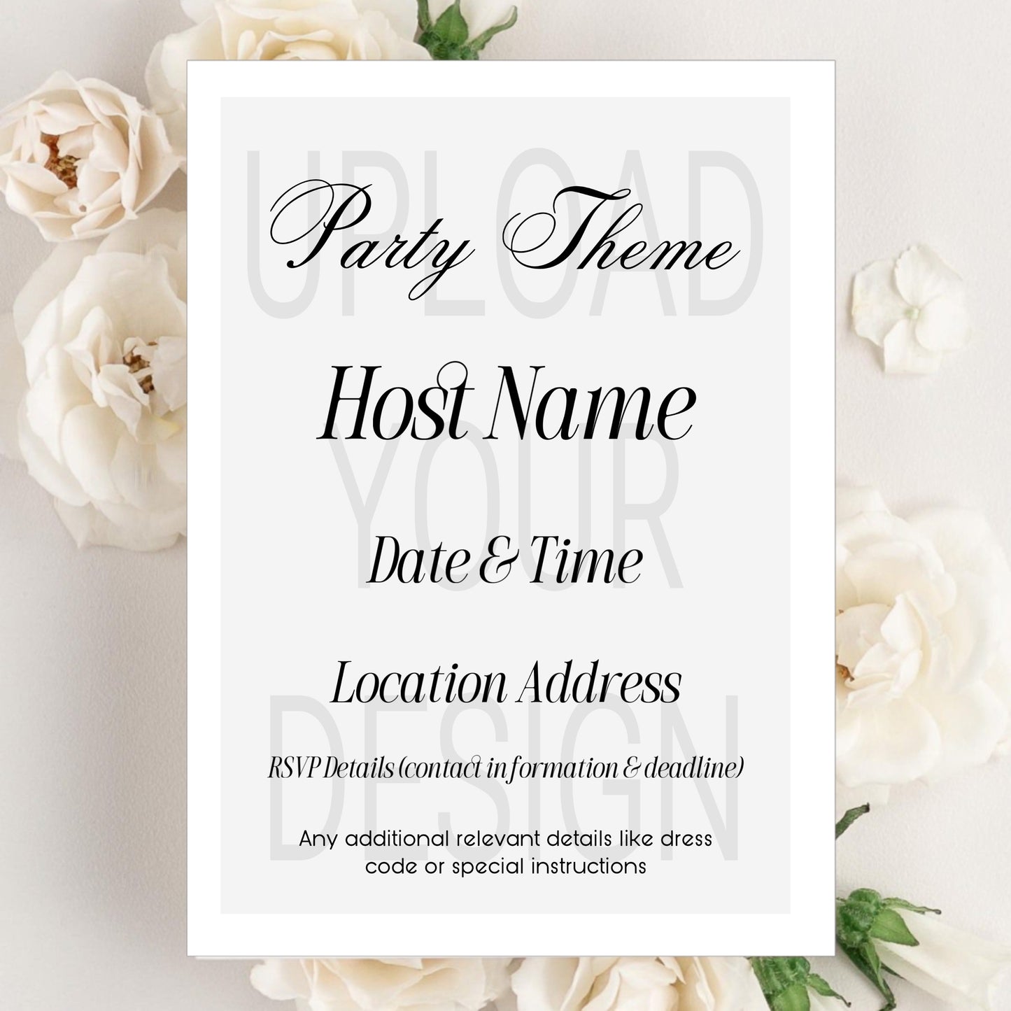 Custom Invitations