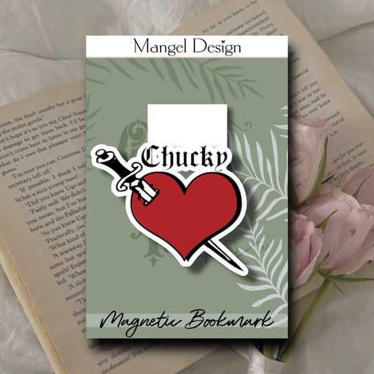 Chucky Tattoo Magnetic Bookmark