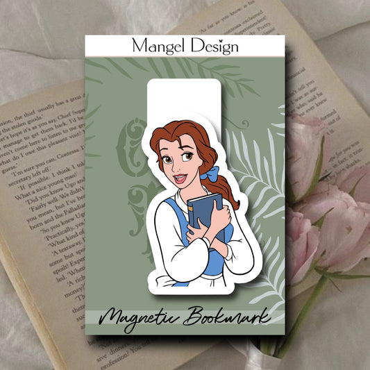 Princess Belle Magnetic Bookmark