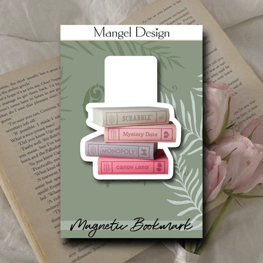 Board Games Magnetic Bookmark