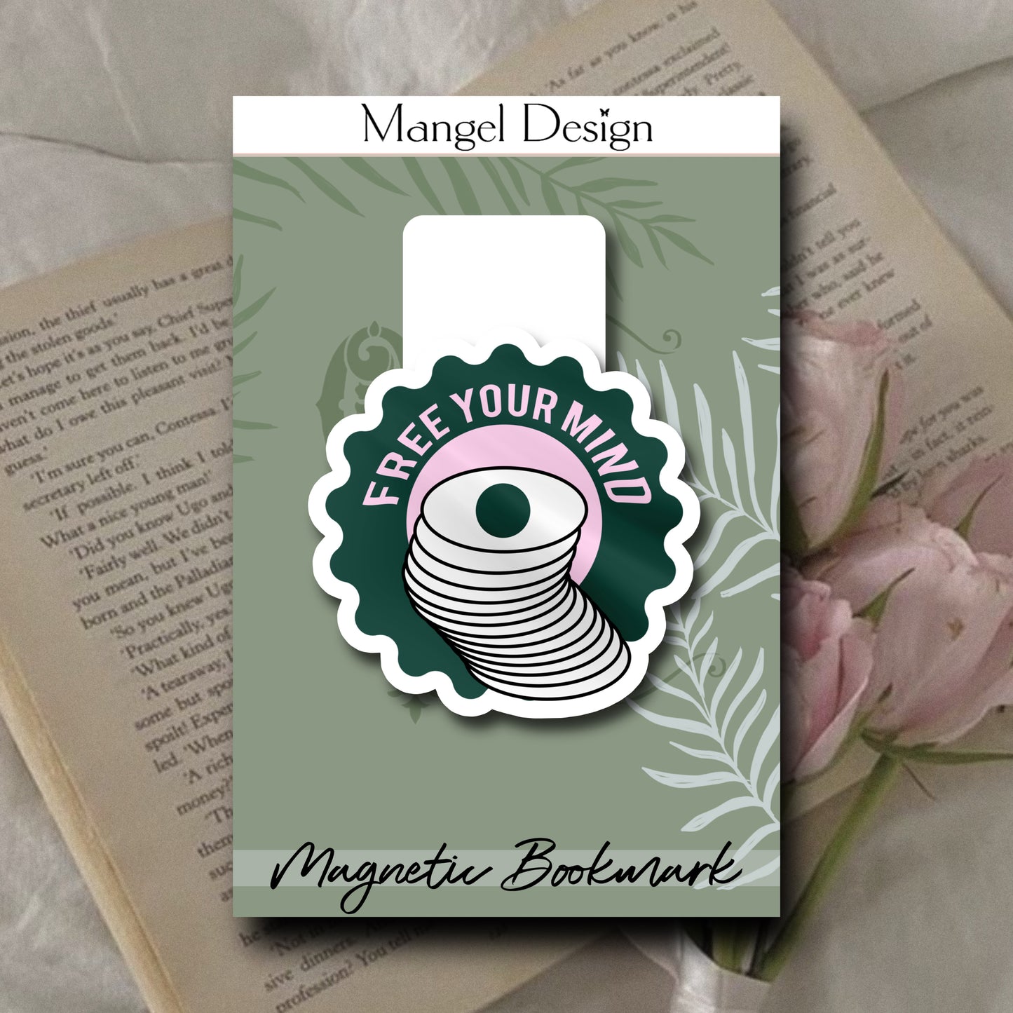 Free Your Mind Magnetic Bookmark