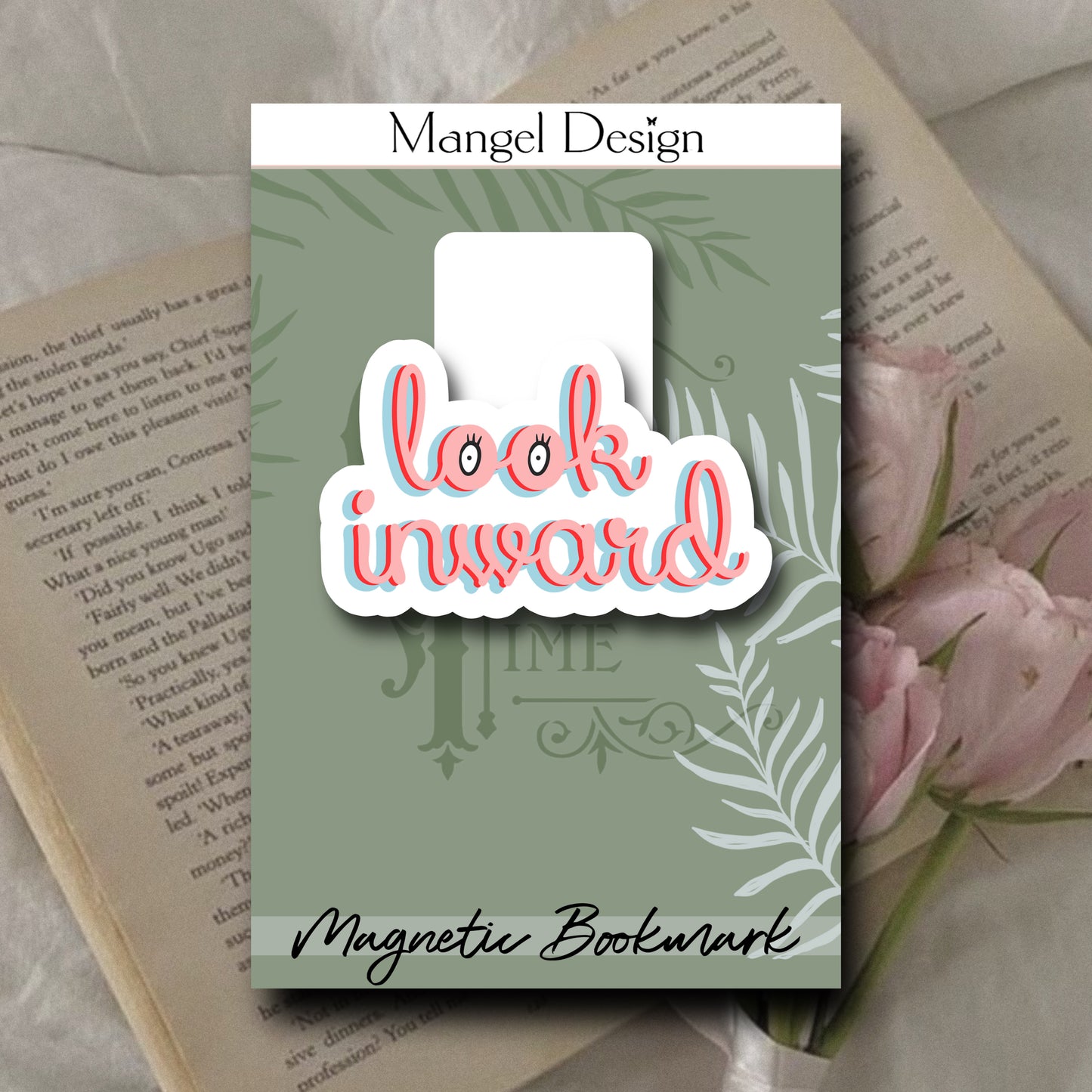 Look Inward Magnetic Bookmark