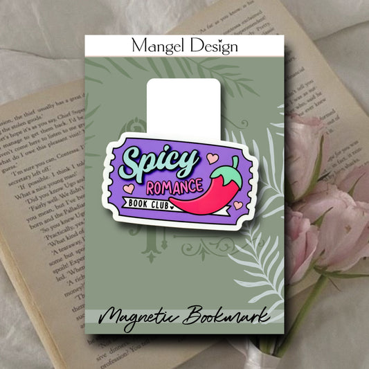 Spicy Romance Jalapeño Magnetic Bookmark