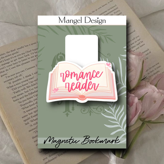Romance Reader Magnetic Bookmark