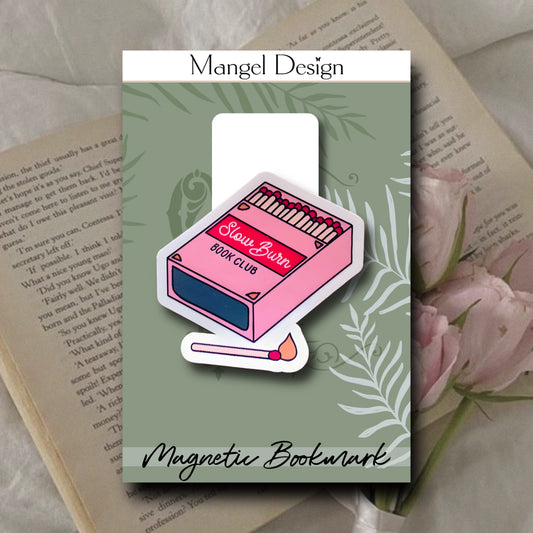 Slow Burn Matches Magnetic Bookmark