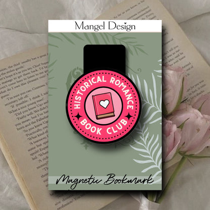 Historical Romance Button Magnetic Bookmark