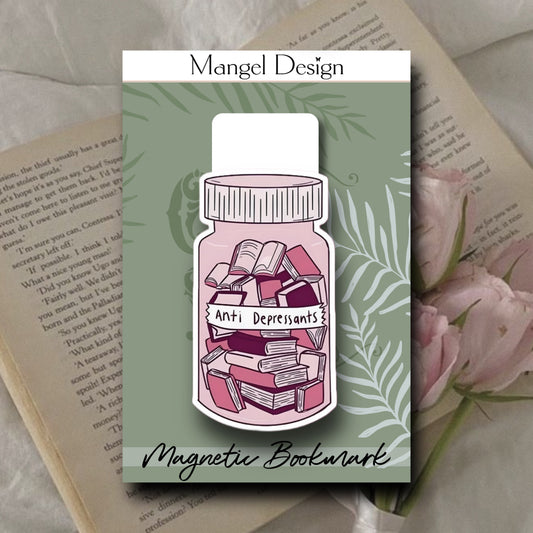 Anti Depressants Magnetic Bookmark